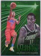 2020-21 Panini Chronicles Emerald Green #224 Theo Maledon Essentials Rookie RC