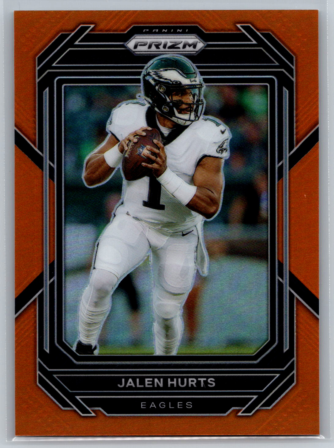 Jalen Hurts 2022 Panini Prizm Orange Prizm 103/249 #234 Philadelphia Eagles