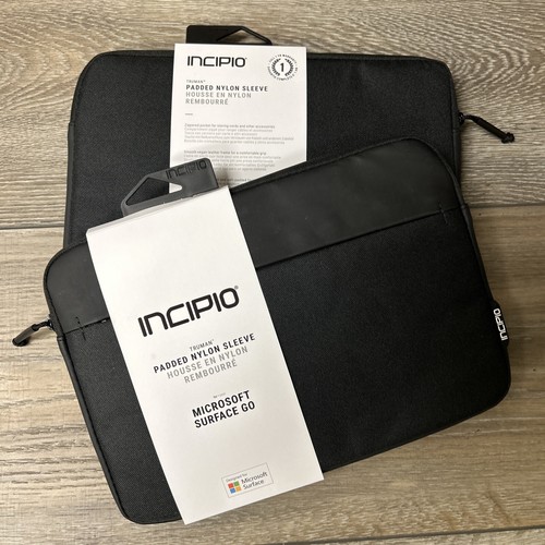 Incipio Truman Sleeve For Microsoft Surface Go Padded MRSF128 Black New Set of 2 - Picture 2 of 8