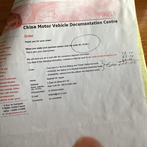 HONGOI. the history of a Chinese limousine, Second Revised Edition 2005 , 195p - Bild 9 von 9