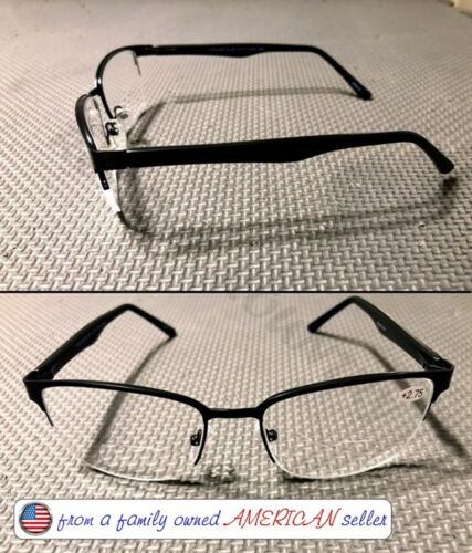 Männer Damen BIFOKALE LESBRILLE FEDERSCHARNIERE matter Rahmen +100 ~ + 400 KOSTENLOSE SACHEN - Bild 5 von 22