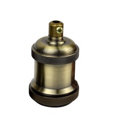 Vintage Industrial E27 Lamp Holder Retro Edison Light Bulb Fitting UK