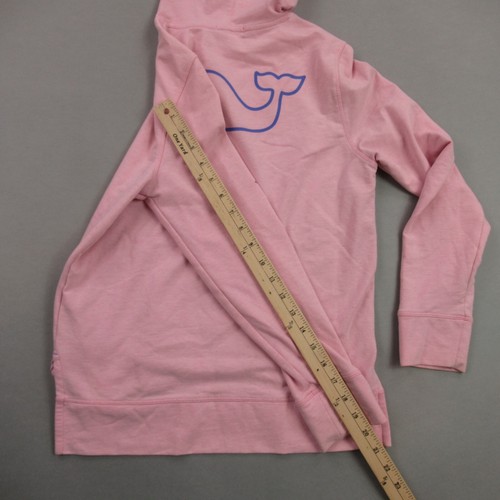 Vineyard Vines Hoodie Girls Large Long Sleeve Casual Lightweight Pink Outdoors - Picture 10 of 11