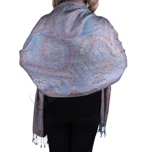 Para mujer Paisley Patrón Pashmina Chal Bufanda Colorido Lujo Envoltura - Imagen 74 de 74