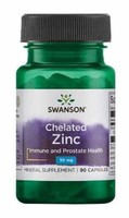 Swanson, Chelated Zinc 30Mg Zink Immunsystems Prostata 90 Kapseln Super Preis