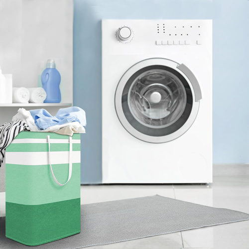 2-Pack Foldable Laundry Basket,Large Laundry Baskets with Handles,Waterproof Lau - Picture 2 of 7