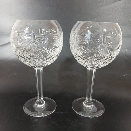 Waterford Crystal Millennium Peace Dove Wine Water Toasting Goblets Lot of 2 - Picture 1 of 5