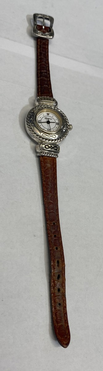 Brighton Womens Cody Rotating Black And Brown Band Watch New  display picture 1