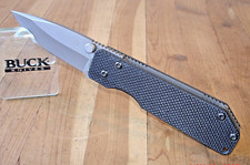 RARE 2001 BUCK KNIFE 881 SMALL STRIDER BOS BG-42 BLADE CHECKERED G-10 HANDLE