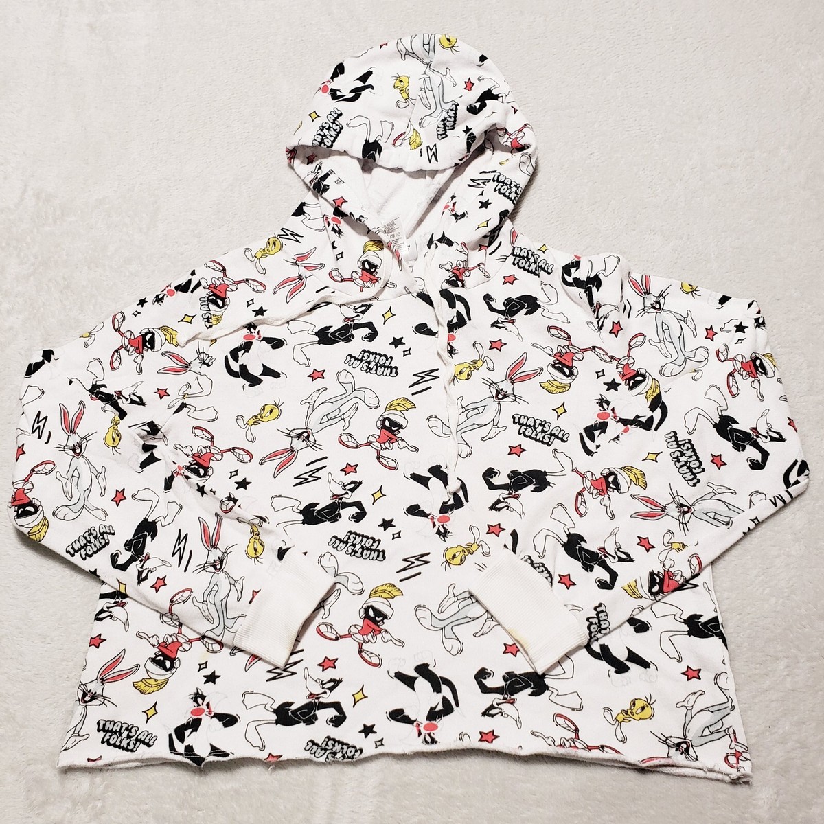 XG Tie-Dye Cropped Hoodie M Tie-Dye Bandana 