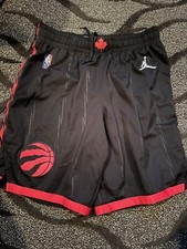 Toronto Raptors David Johnson 13 Game Worn Nike Jumpman Size 40 Shorts 75th NBA