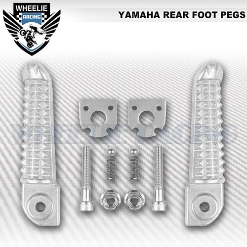 REAR PAIR FR LH+RH FOOTREST FOOT PEG/PASSENGER PILLION STEP ARM YAMAHA R1 R6 - Bild 3 von 3