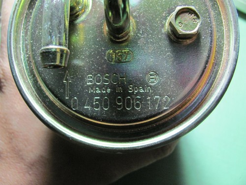 Filtro de combustible diésel Golf Jetta 1,6 L L4 1985-1992 NOS Bosch 0450906172 - Imagen 5 de 6