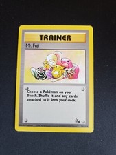 2000 Vintage Pokémon WOTC Fossil Unlimited Mr. Fuji #58/62 - MP