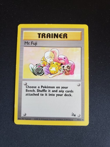 2000 Vintage Pokémon WOTC Fossil Unlimited Mr. Fuji #58/62 - MP - Bild 1 von 2