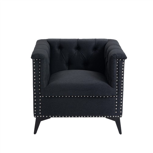 Accent Chair Barrel Chair Single Sofa Upholstered Chair for Living Room - Picture 117 of 215