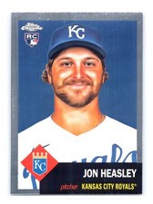 2022 Topps Chrome Platinum #266 Jon Heasley  Kansas City Royals Mint