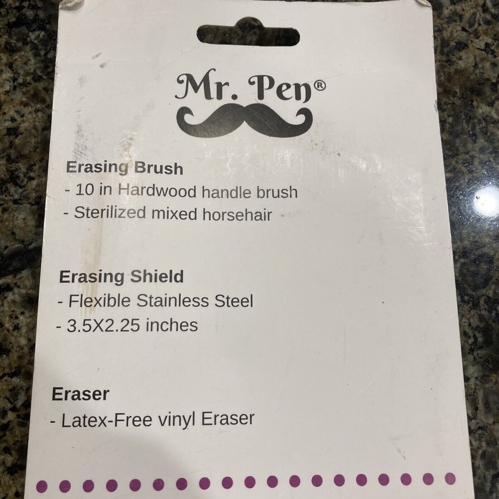 Mr. Pen- Drafting Brush, Eraser Shield, Eraser Artist, Dusting