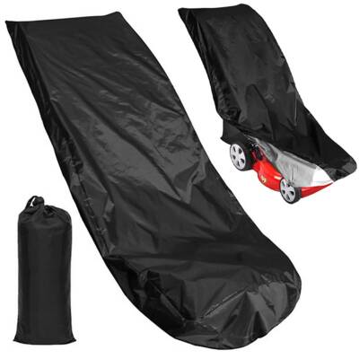 191 cm beautygoods lawn mower tarpaulin cover waterproof dust-proof UV protective cover lawn mower garage cover