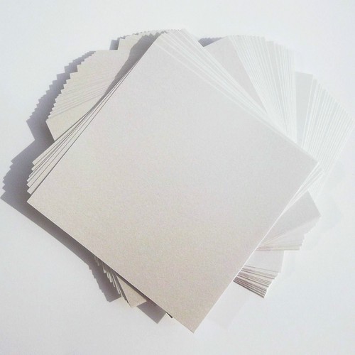 300 mm x 300 mm Perlweiß 250 g/m² Karte. Hochzeit Brauteinladungen RSVP. - Bild 6 von 6