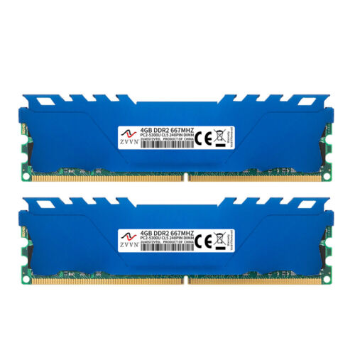 ZVVN 8GB kit 2x4GB DDR2 667MHz PC2-5300U 240Pin DIMM intel Desktop PC Memory RAM - Picture 3 of 10