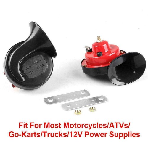 Universal Motorrad Hupe 12V Laut Motorcycle Horn Signalhorn LKW Auto Lufthorn DE - Bild 11 von 17