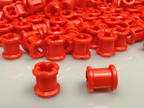 LEGO Technic Bushing 6590, Red, From Grand Carousel Set 10196, 57 Pieces - Picture 1 of 8