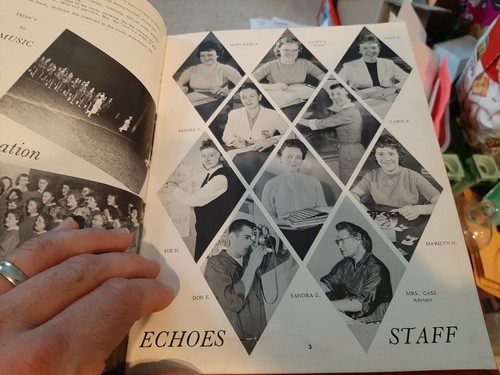 ROSSVILLE ILLINOIS 1990 HIGH SCHOOL ECHOES HARDBACK YEARBOOK LOTS OF PIC  - Picture 3 of 5