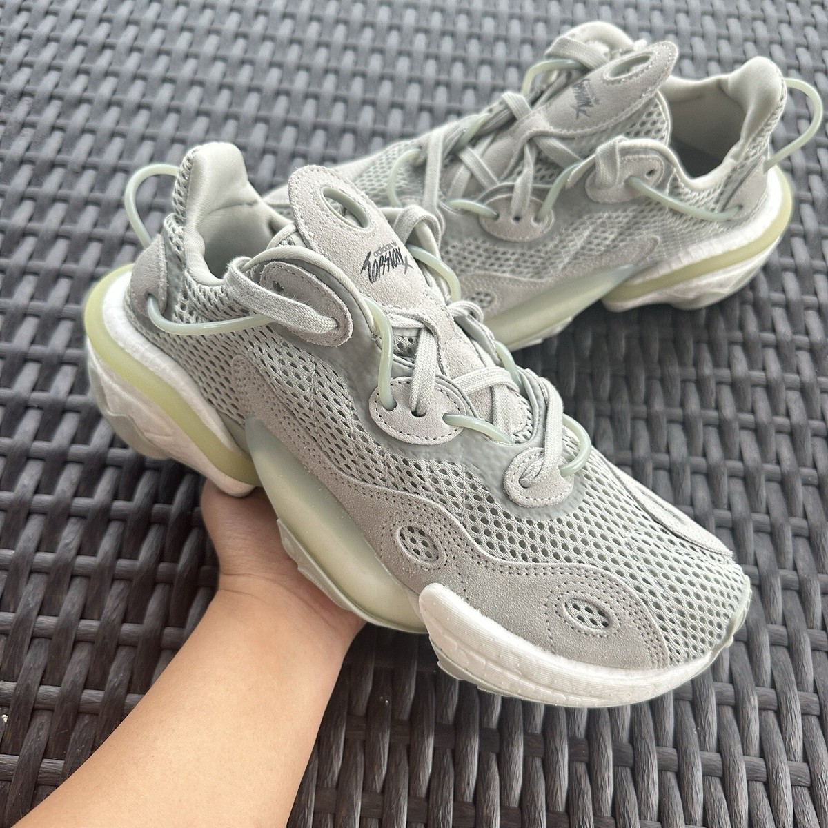 Adidas Torsion X Ash Silver Men's Athletic Shoes EE4885 Size Adidas Torsion X Ash Silver Men's Athletic Shoes EE4885 Size