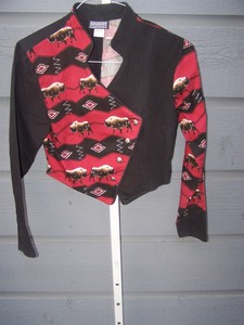 Roughrider-by-Circle-T-Womens-Waist-Length-Western-Jacket-Size-Medium