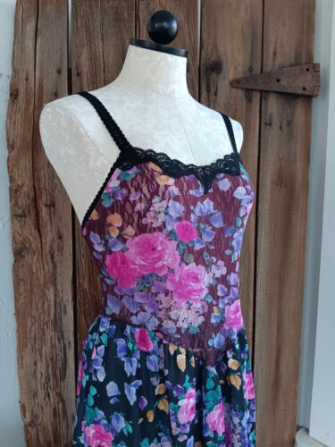 Vintage Federbett Intim Nachthemd Spitze und Nylon Damen Medium Sexy Dessous - Bild 4 von 11