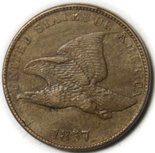 1857 1C Flying Eagle Cent