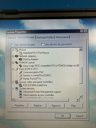 ~ IBM 560E Type 2640 12" Laptop Pentium CPU 16MB RAM 2GB HDD Windows 95 (Read) - Picture 7 of 22