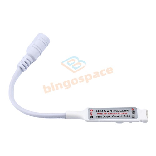 Dual color temperatures LED IR Remote Dimmer DC 5-24V LED Controller 15 Keys - Picture 3 of 11