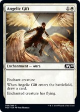Angelic Gift Light Play, English Magic the Gathering MTG Core Set 2020