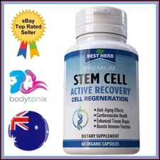 STEM CELL REGENERATION COMPLEX Premium Herbal Healthy Aging Cellular Repair 60Ct