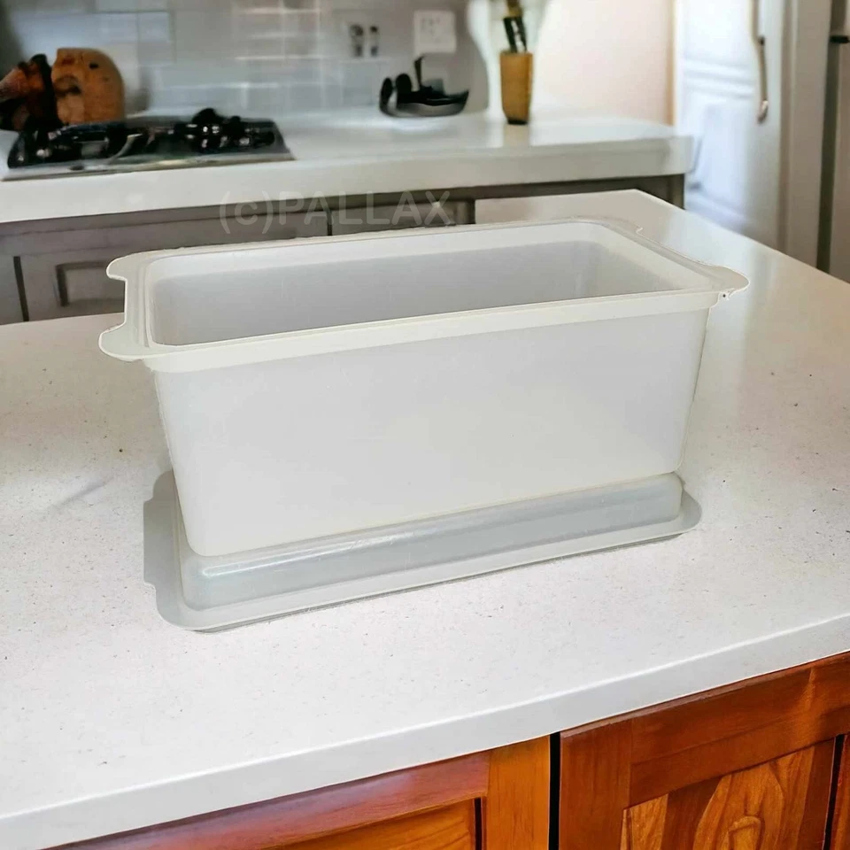 TUPPERWARE VINTAGE BROT-BEHÄLTER FARBLOS BROTKORB - Bild 2 von 2