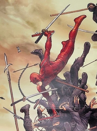 GREEN GOBLIN MAYHEW REVERSE POSTER DAREDEVIL VS. HAND NINJAS MARVEL WIZARD #20 - Bild 4 von 14