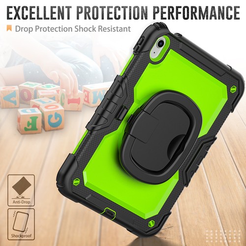 For iPad 10th Gen 10.9 inch 2022 Kids Heavy Duty Shockproof Kickstand Case Cover - Picture 70 of 105