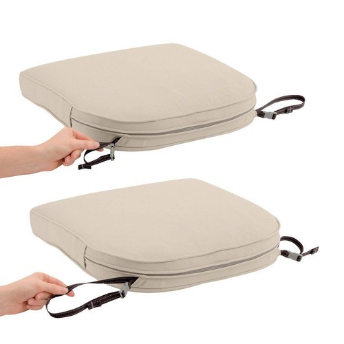 Montlake 80 in. x 26 in. x 3 in. Outdoor Chaise Lounge Cushion in Antique Beige - Picture 8 of 8