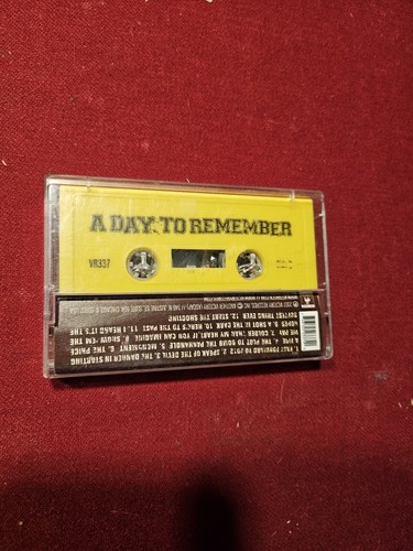 A Day To Remember - For Those Who Have Heart Cassette Tape RARE /200 - Picture 3 of 5