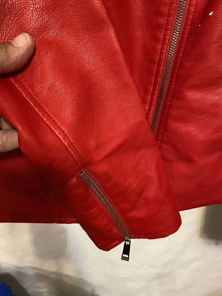 Womens A.N.A. Imitation Lahr(looks/feels real) Jacket SzLg Pre-owned(checkPics) - Imagem 4 de 4