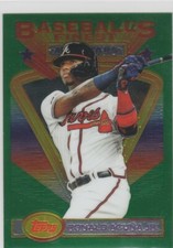 2020 Topps Finest Flashbacks All-Stars Ronald Acuna Jr #99 Atlanta Braves