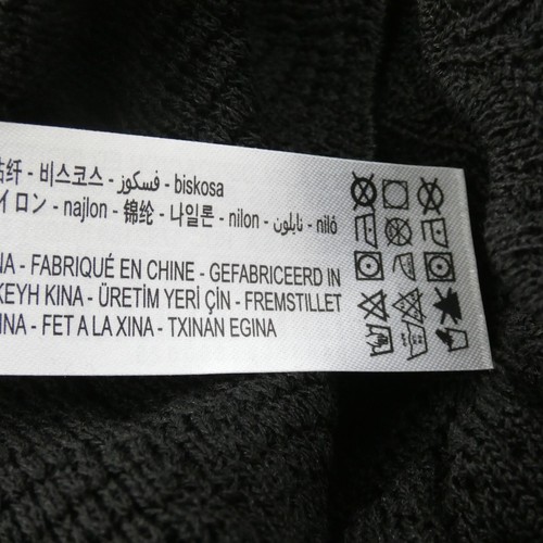 Zara Crop Top Tank Black Ruffle Straps Knit Semi Sheer Summer Sexy Teen Size S - Picture 10 of 10