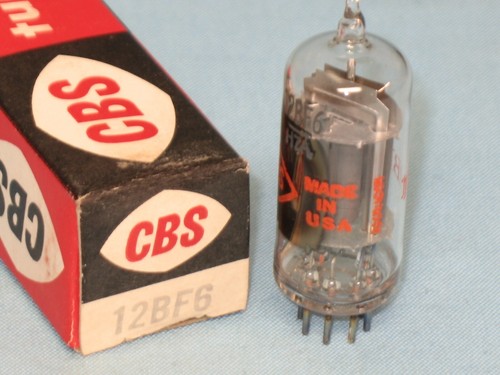 VACUUM TUBE ~ 12BF6 ~ CBS ~ NOS ~ 12BF6 - Picture 2 of 2