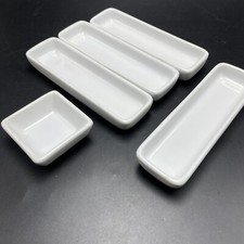5 Pampered Chef Simple Additions Hospitality Serving Dishes 4 Rectangle 1 Square