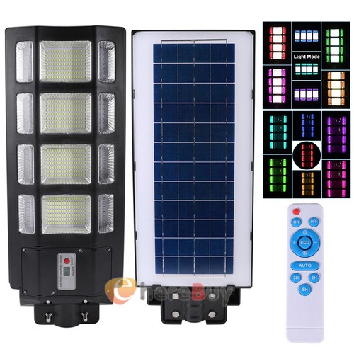 Commercial 2000000LM LED Outdoor Dusk to Dawn Solar Street Light Road Area Lamp - Picture 83 of 123
