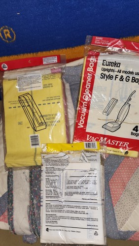 Eureka Upright Style F & G Vacuum Bags 11 Bags Brand New - Bild 2 von 2