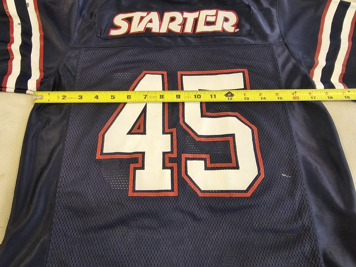 Starter Vintage Youth Blue Football Jersey Kids XL Boys