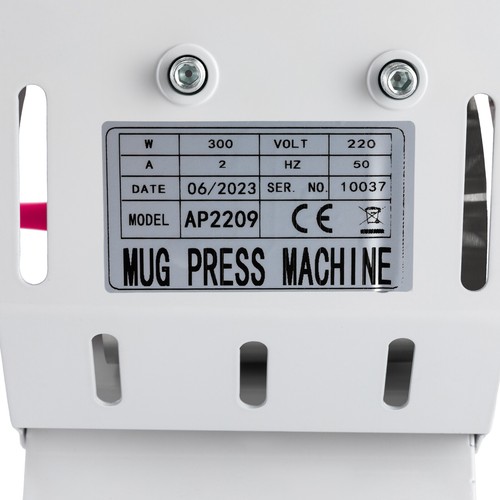 Mini Tassenpresse Maschine Tumbler Heizung Press Mugpresse Becherpresse 300W - Bild 15 von 24